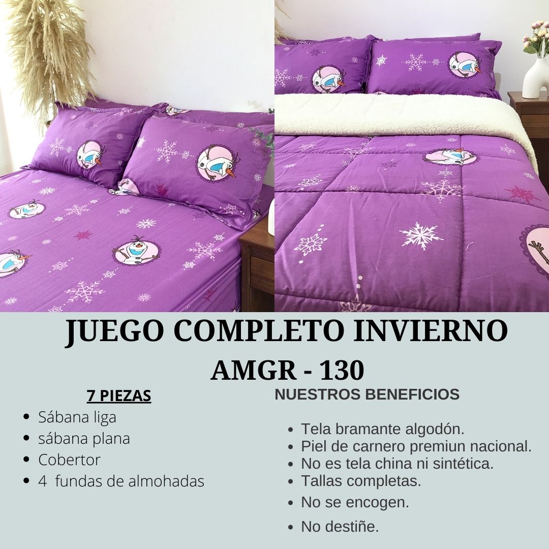 PACK INVIERNO AMGR130 160 HILOS