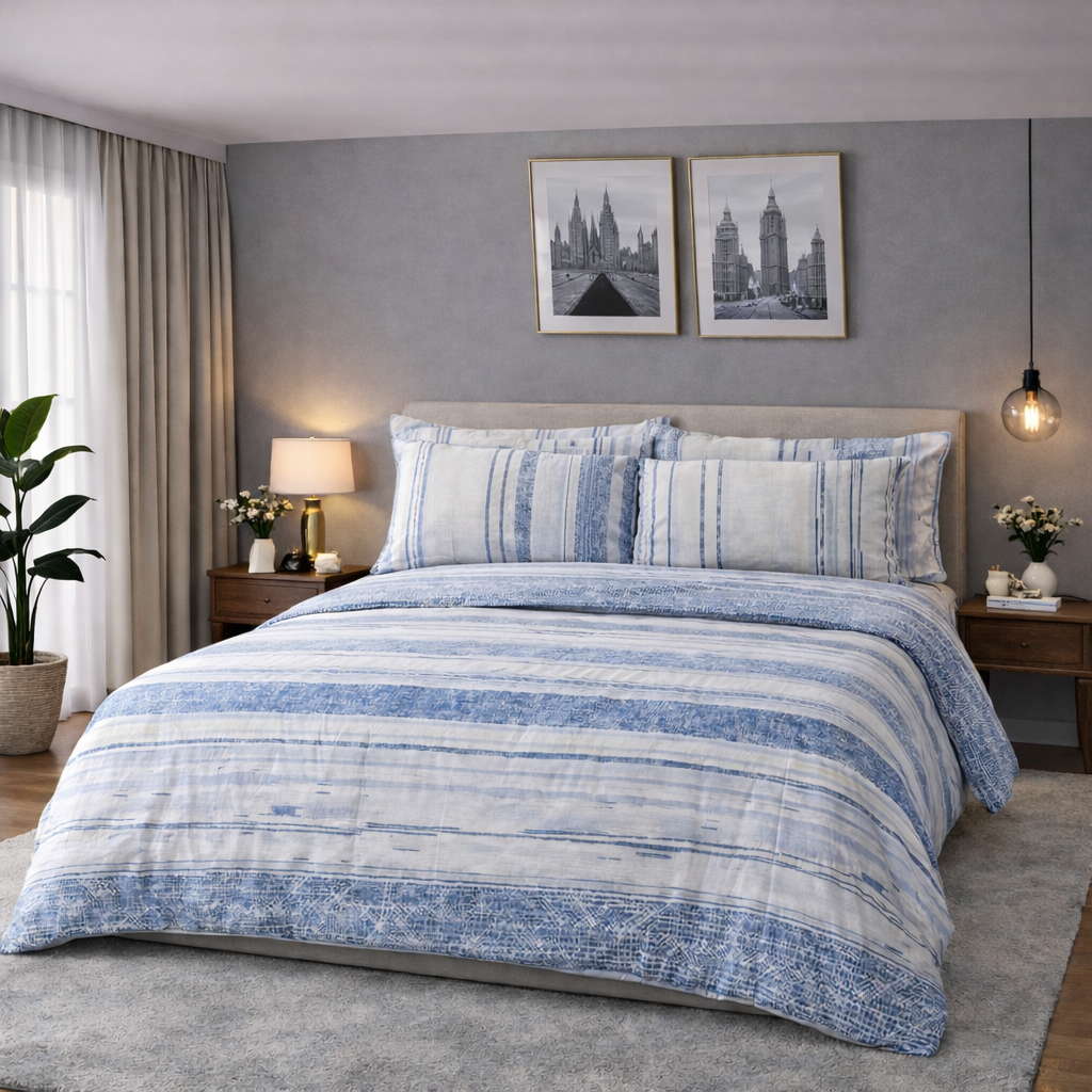 EDREDÓN VERANO/TODA ESTACIÓN AMGR213 160 HILOS