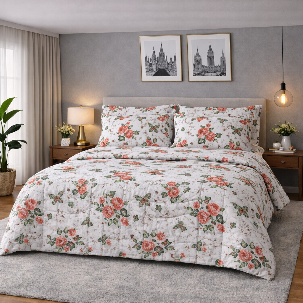 EDREDÓN VERANO/TODA ESTACIÓN AMGR215 160 HILOS