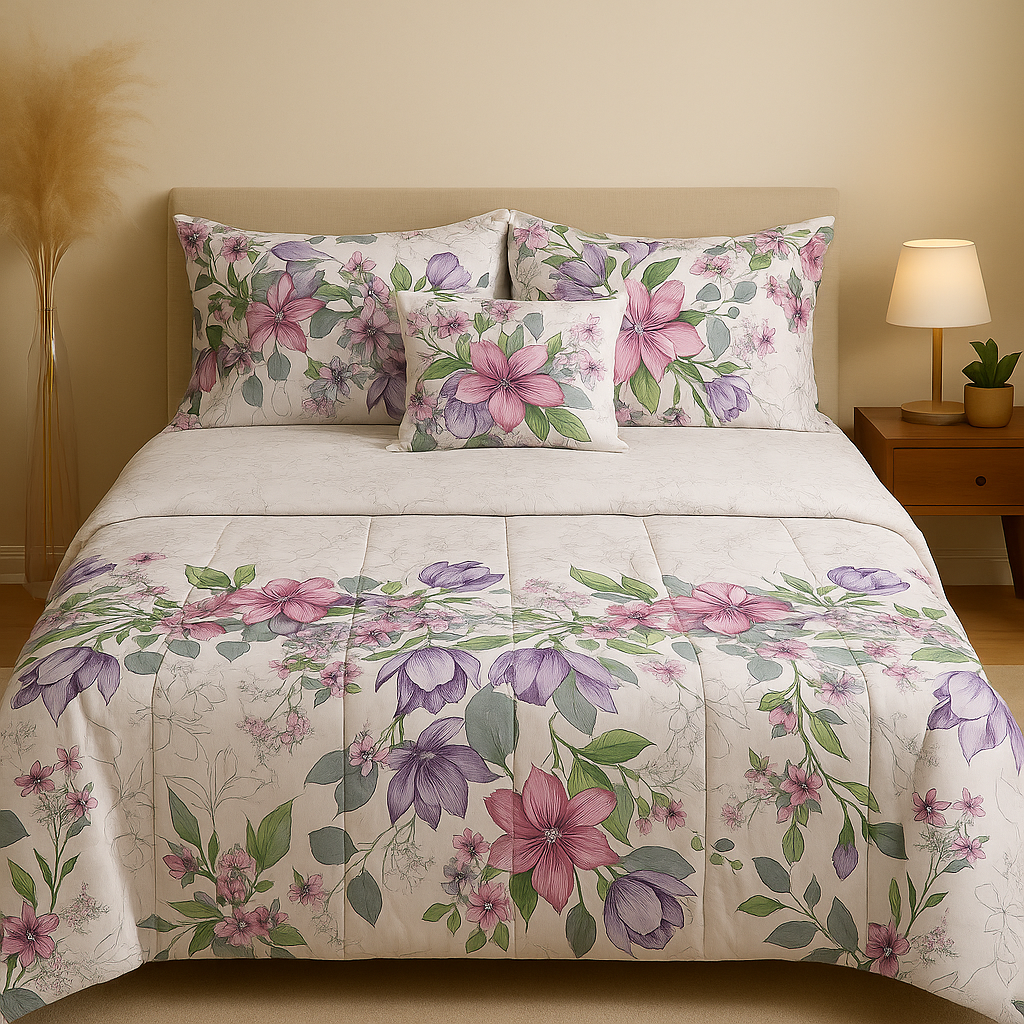 EDREDÓN VERANO/TODA ESTACIÓN AMGR152 160 HILOS