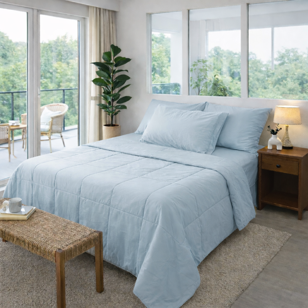 EDREDÓN VERANO/TODA ESTACION AMGR205 200 HILOS