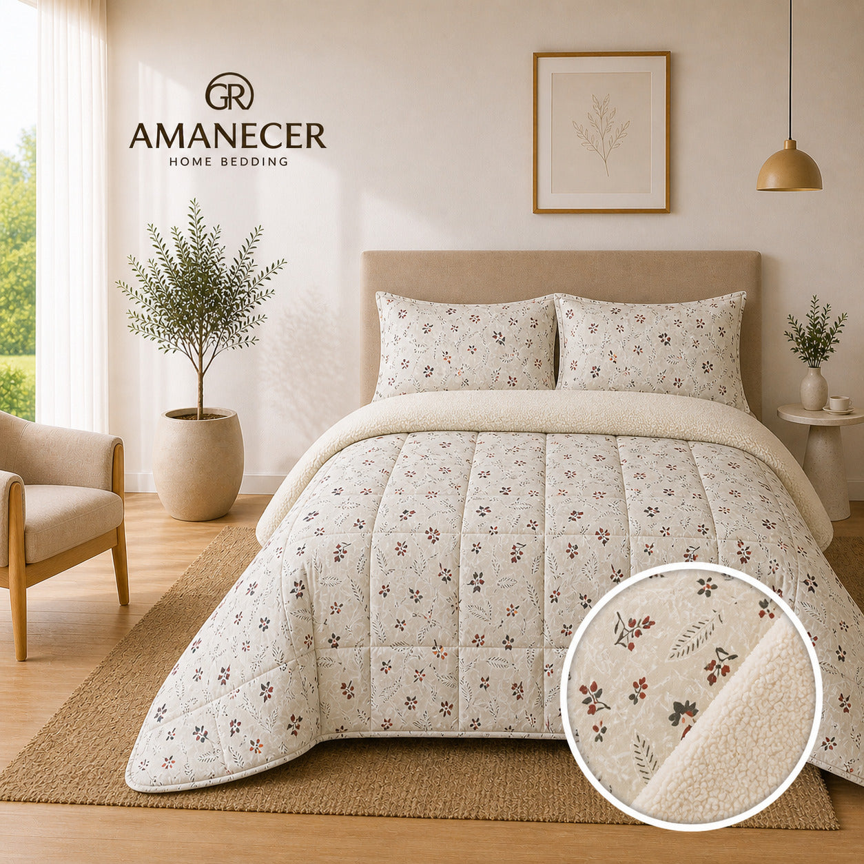 EDREDÓN INVIERNO AMGR220 160 HILOS