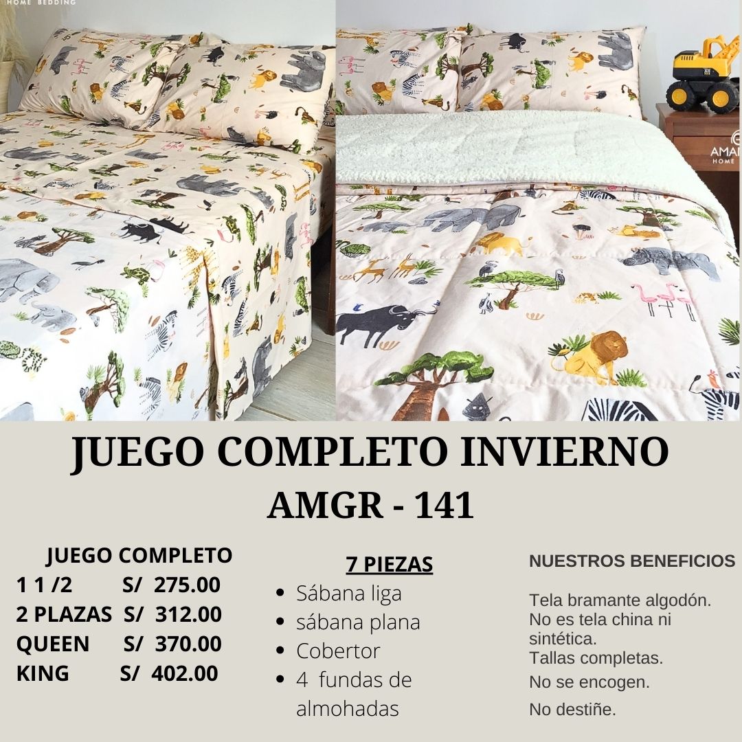 PACK INVIERNO AMGR141 160 HILOS
