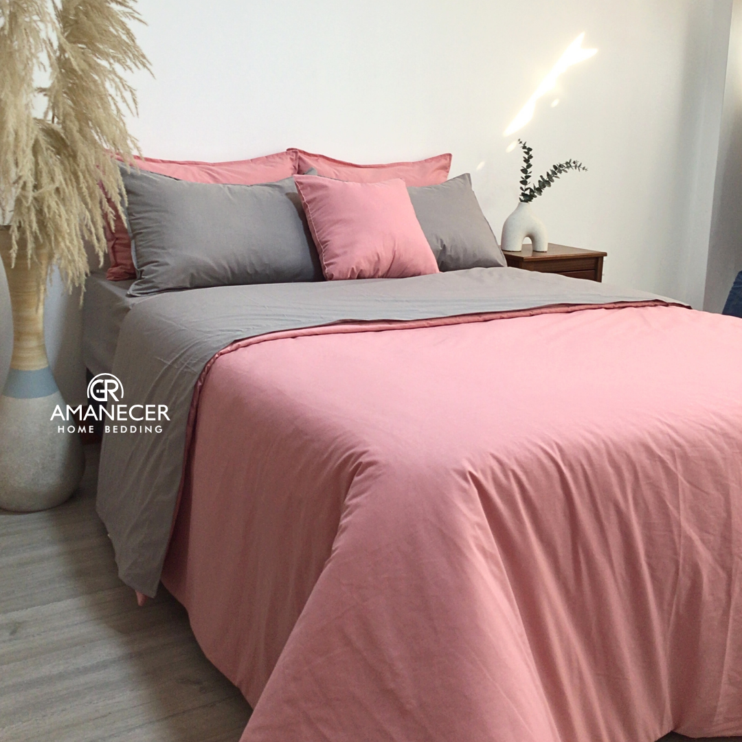 PACK FUNDA PLUMON / SET DE SABANA AMGR-171 200 HILOS
