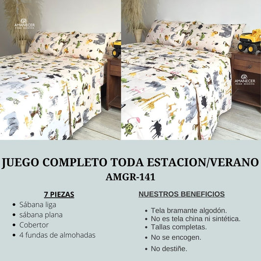 PACK VERANO/TODA ESTACION AMGR141 160 HILOS