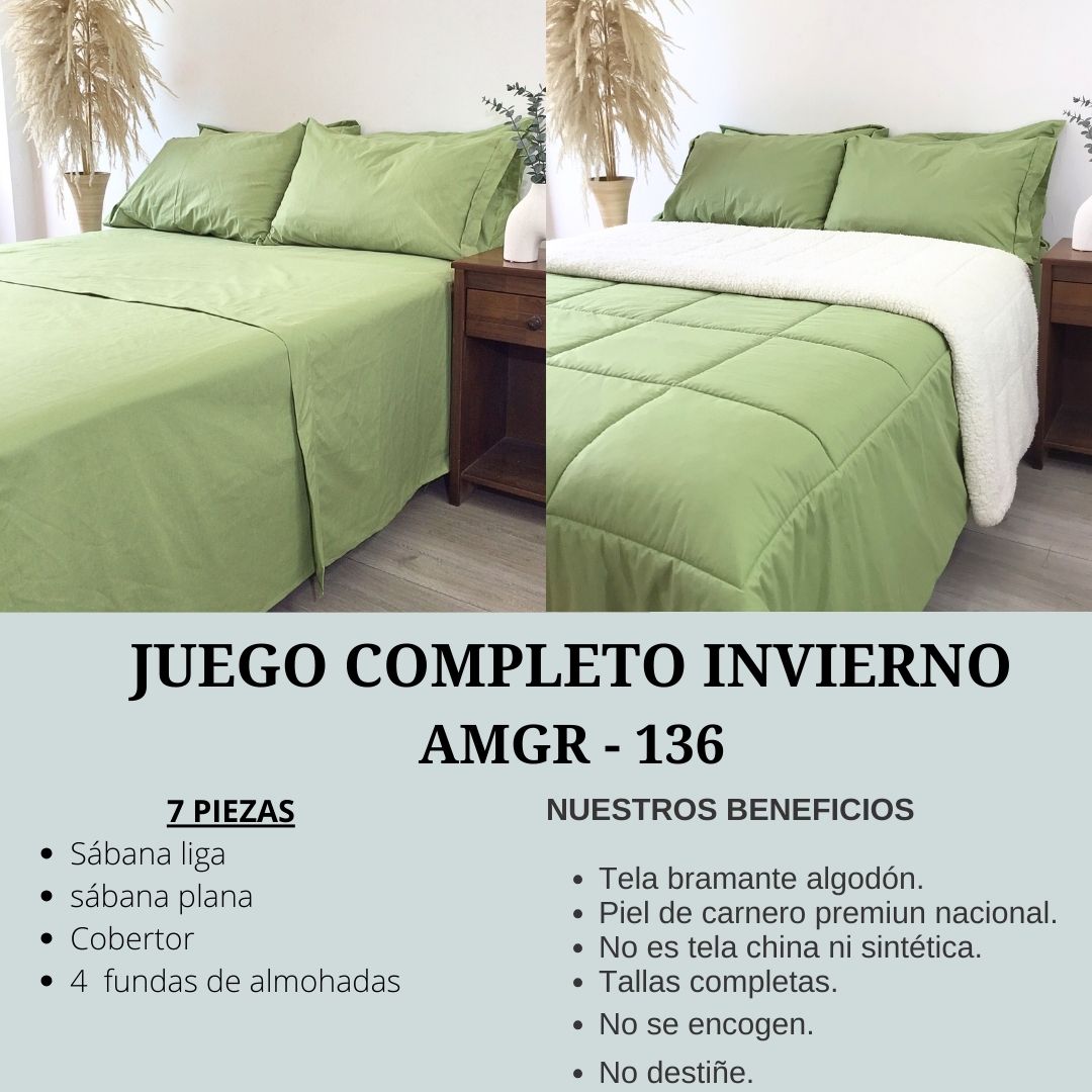 PACK INVIERNO AMGR136 200 HILOS