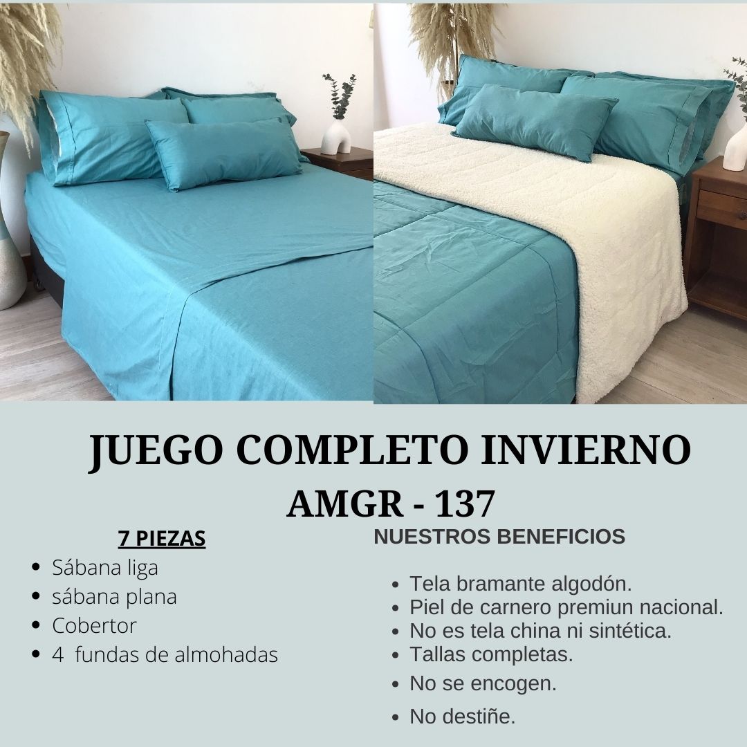 PACK INVIERNO AMGR137 200 HILOS