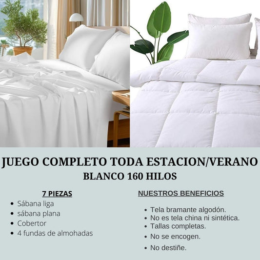 PACK VERANO/TODA ESTACIÓN BLANCO