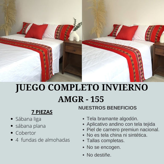 PACK INVIERNO AMGR-155 160 HILOS