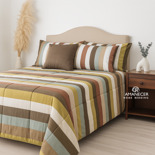 EDREDÓN VERANO/TODA ESTACIÓN AMGR151  160 HILOS