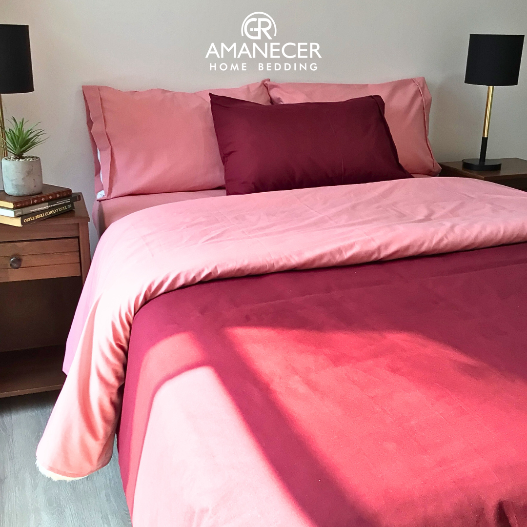PACK FUNDA PLUMON / SET DE SABANA AMGR-158 200 HILOS