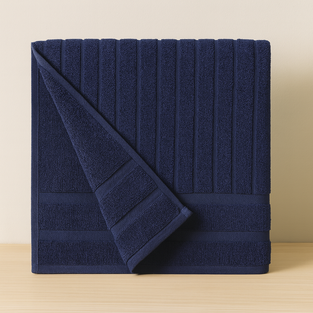 TOALLA AZUL MARINO