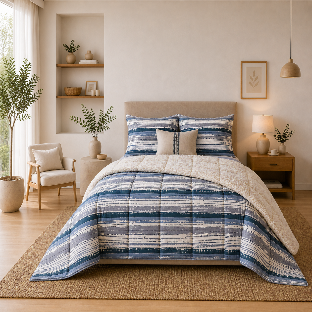 EDREDÓN INVIERNO AMGR225 160 HILOS