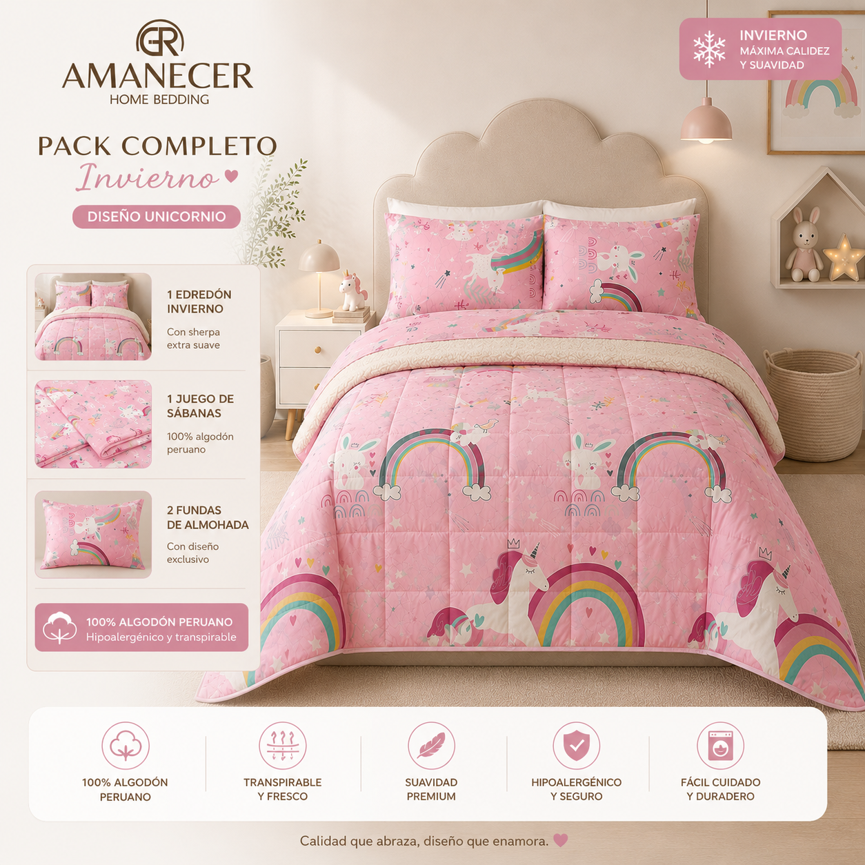 PACK INVIERNO AMGR226 160 HILOS