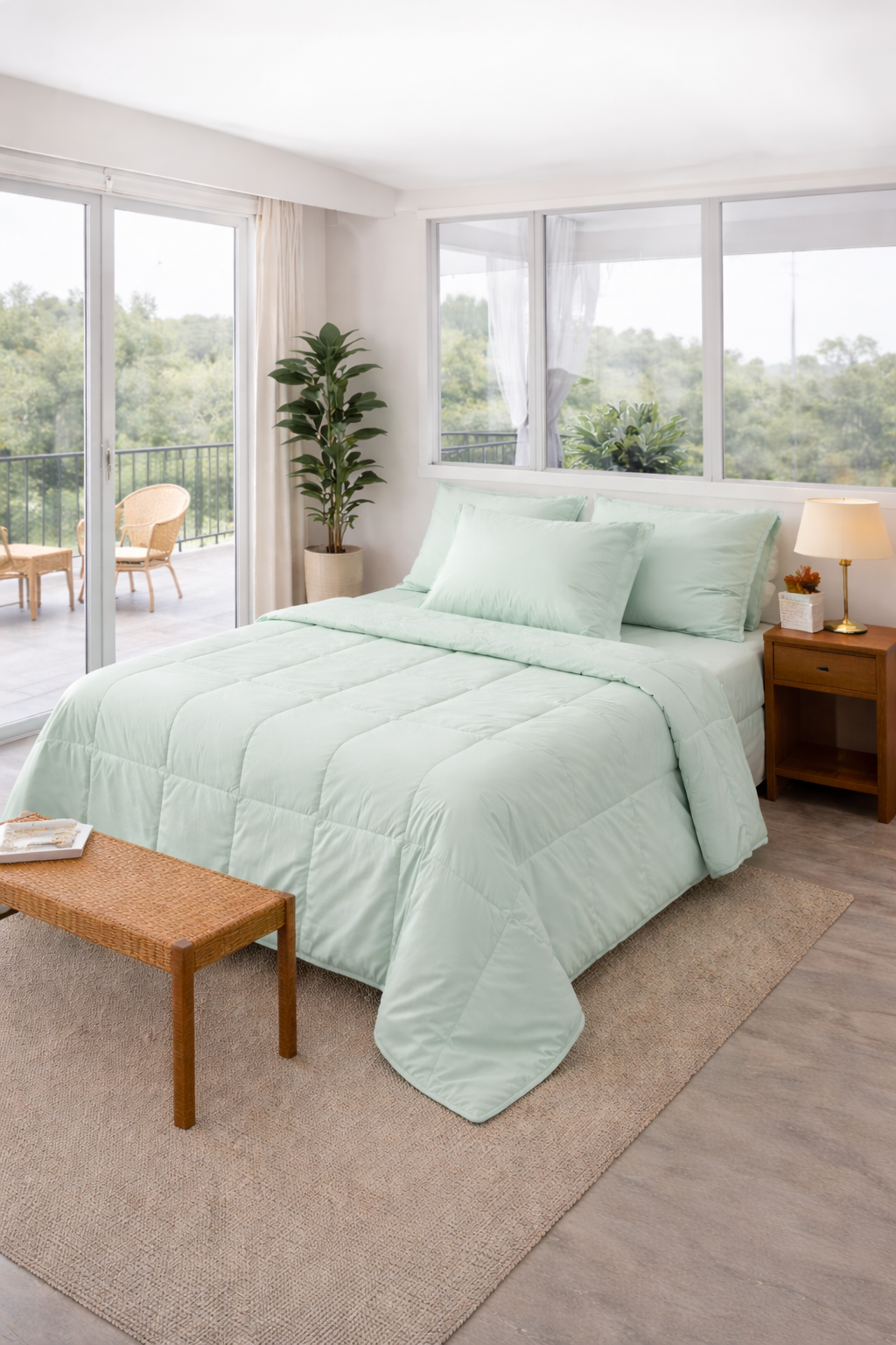 EDREDÓN VERANO/TODA ESTACION AMGR202 200 HILOS